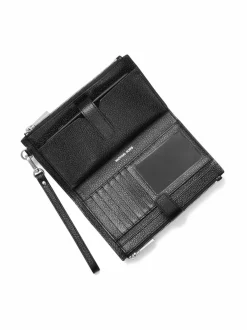 Michael Michael Kors Jet Set Double Zip Wristlet -nahkalompakko^ Puhelimen Suojakuoret & Tarvikkeet|Puhelimen Suojakuoret & Tarvikkeet