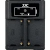 JJC DCH-NPF USB Dual Battery Charger -tuplalaturi (NP-F)^ Kamerat