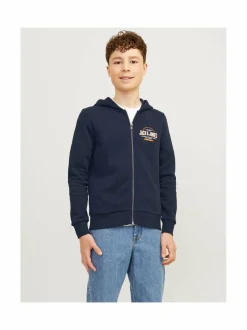 JACK & JONES junior JjElogo Zip -hupullinen collegetakki^ Colleget & Hupparit|Colleget & Hupparit