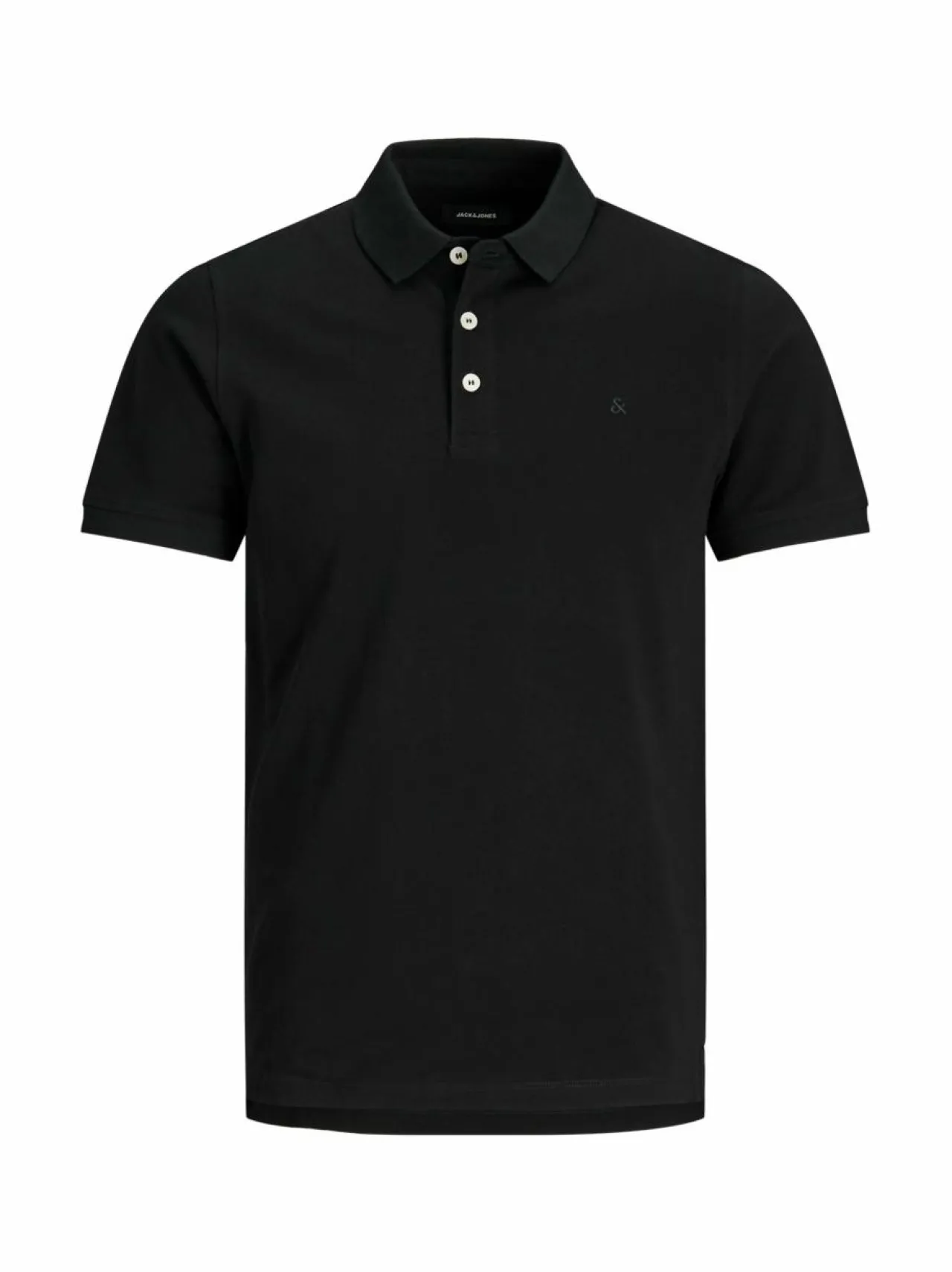 Pitkähihaiset Trikoopaidat|Pitkähihaiset Trikoopaidat<JACK & JONES junior JjePaulos Polo -pikeepaita BLACK DETAIL:TONAL/BLACK/SLIM