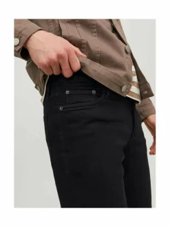Farkut<Jack & Jones JjiGlenn Slim fit -farkut BLACK DENIM (MUSTA)