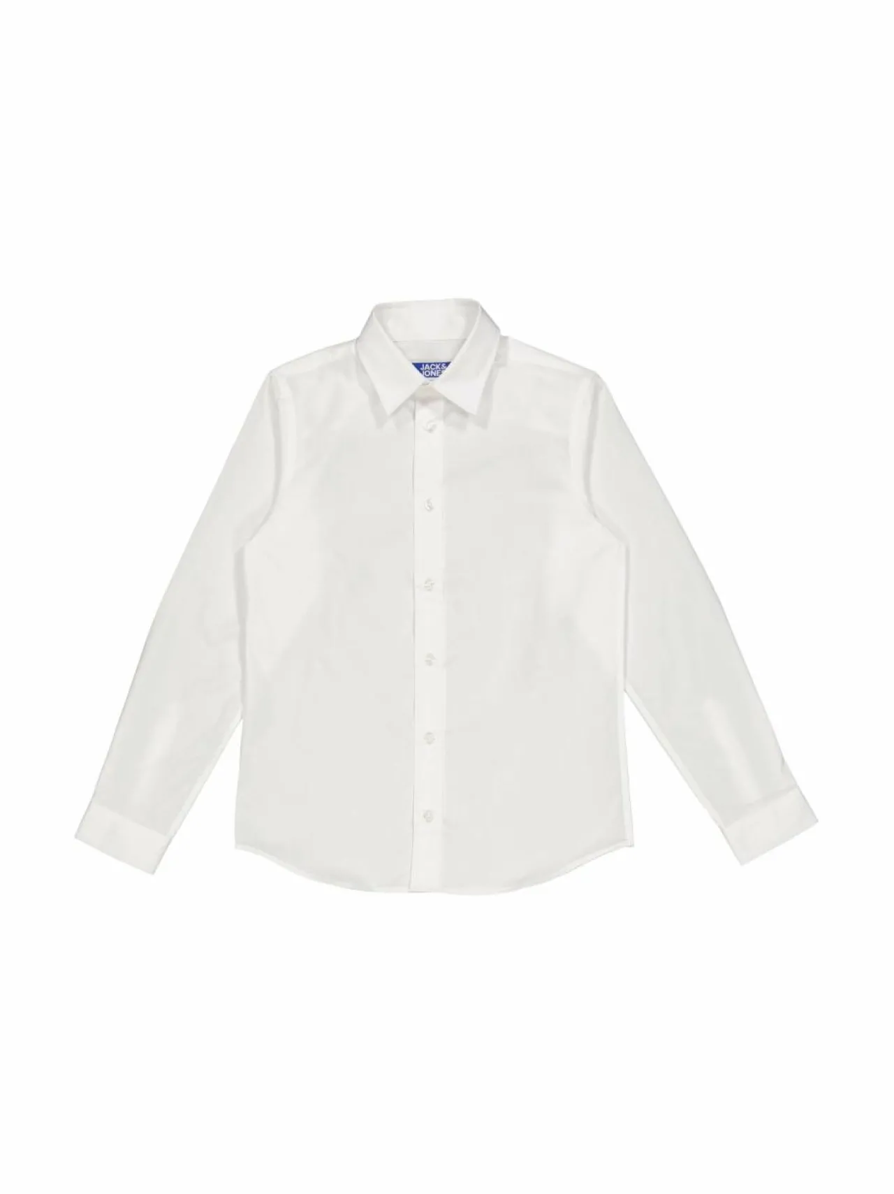 Pitkähihaiset Trikoopaidat|Pitkähihaiset Trikoopaidat<JACK & JONES junior JJJoe-kauluspaita WHITE