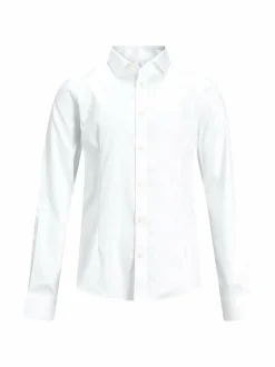 Paidat<JACK & JONES junior JjprParma-kauluspaita WHITE