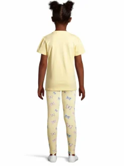 Collegehousut & Leggingsit<Bogi Johanna-leggingsit SUNRISE YELLOW AOP
