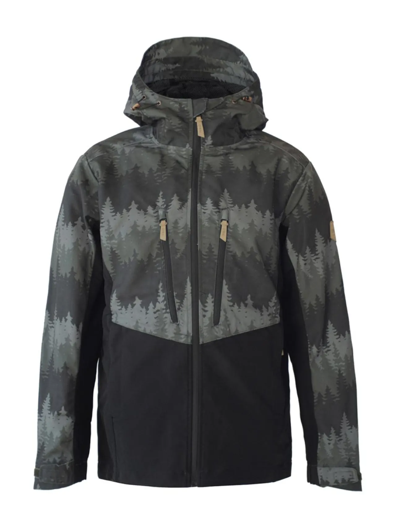 Urheilutakit<Ivalo JOHKA 2.0 Miesten outdoor-takki METSÄ