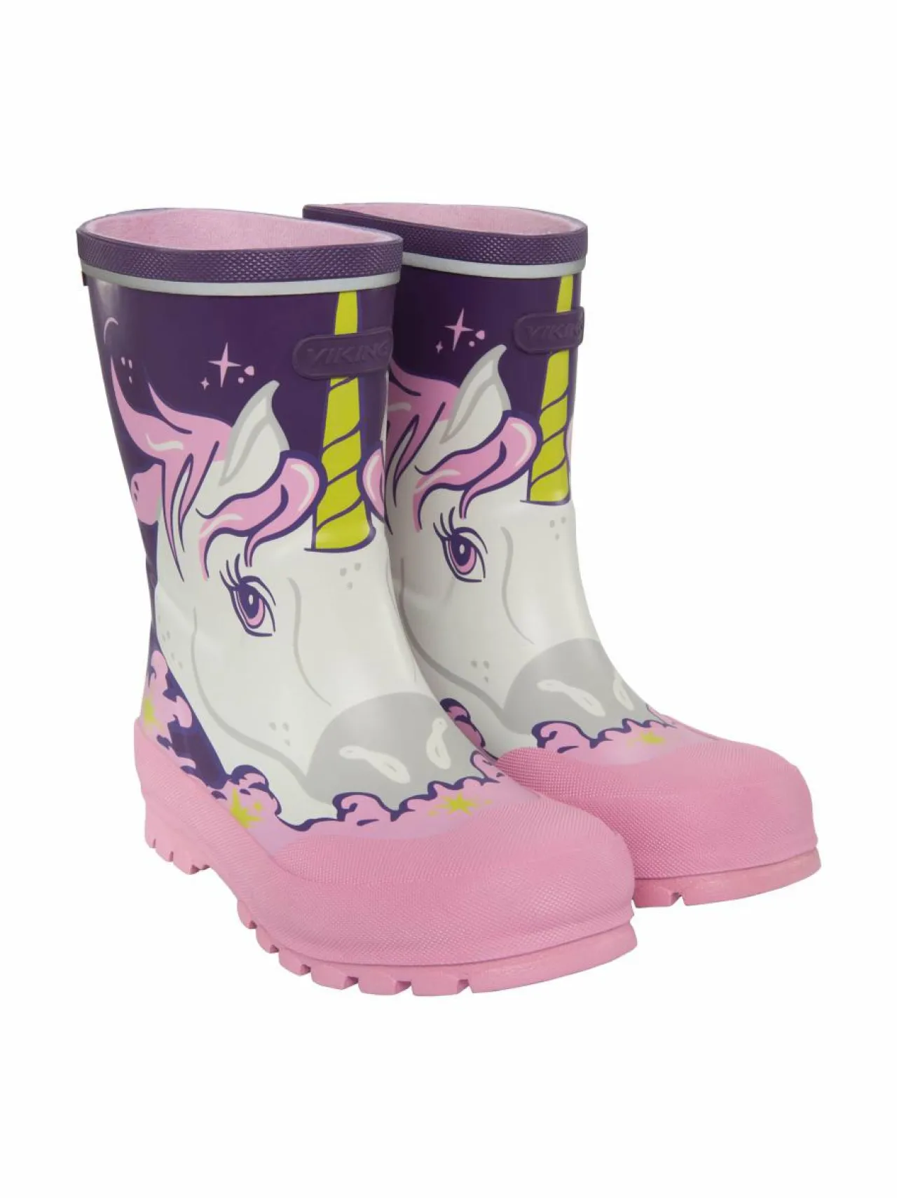 Kumisaappaat<Viking Jolly Print -kumisaappaat 1650 PURPLE