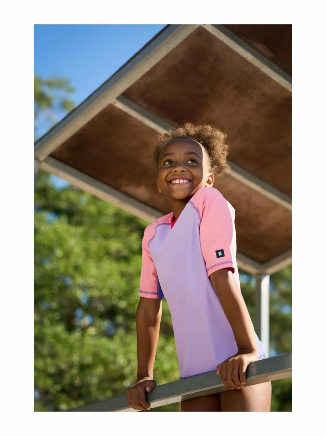 Paidat<Reima Joonia Sunproof -uimapaita 5450 BLOOMING LILAC