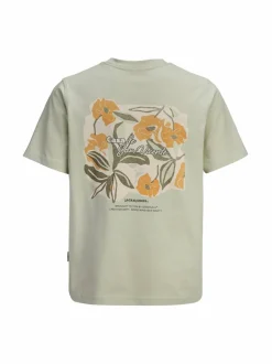 T-Paidat|T-Paidat<JACK & JONES junior JorAlmeria t-paita CELADON TINT