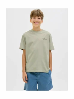 T-Paidat|T-Paidat<JACK & JONES junior JorAlmeria t-paita CELADON TINT
