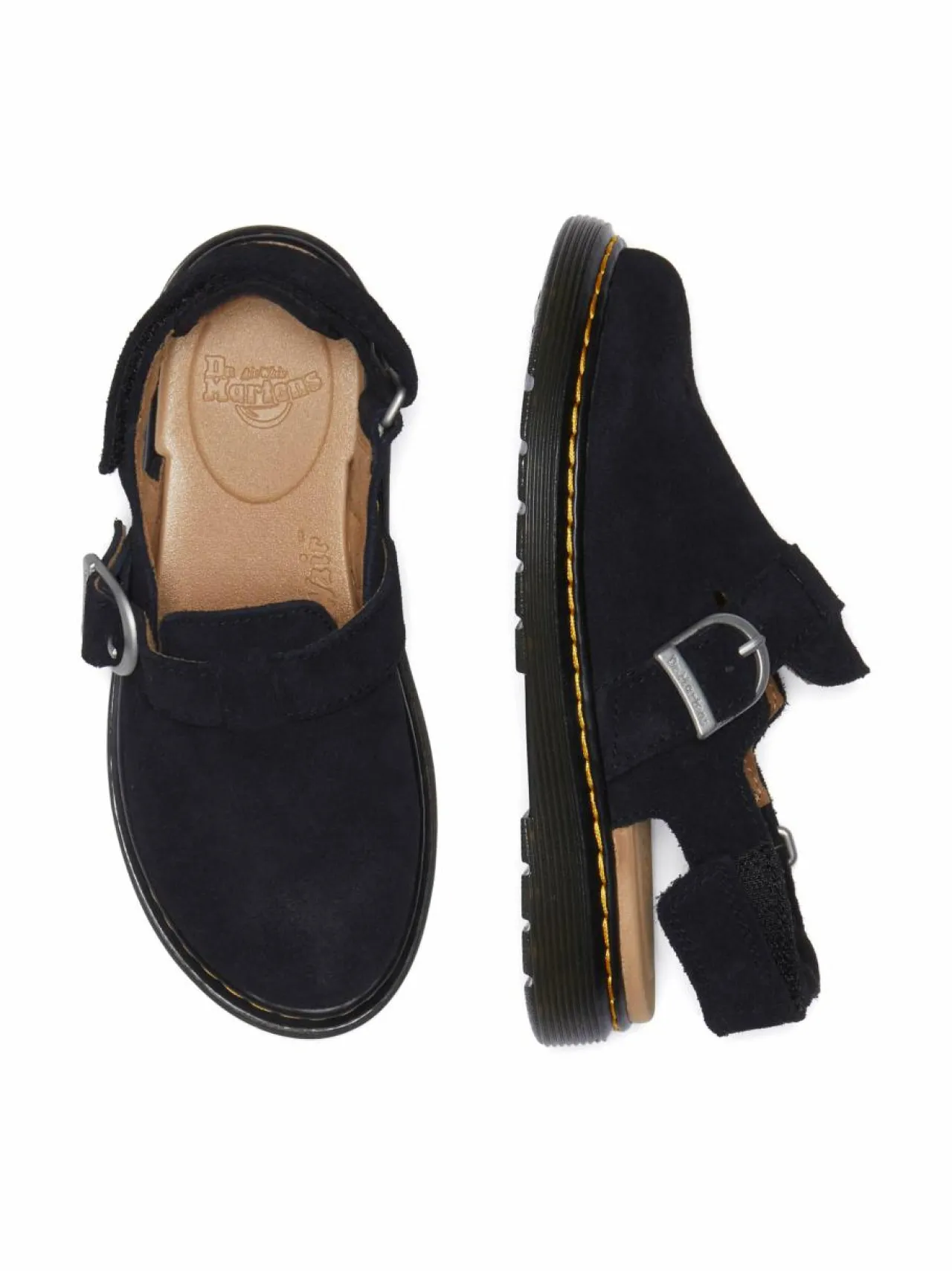 Dr. Martens Jorgie-mokkanahkasandaalit^ Sandaalit