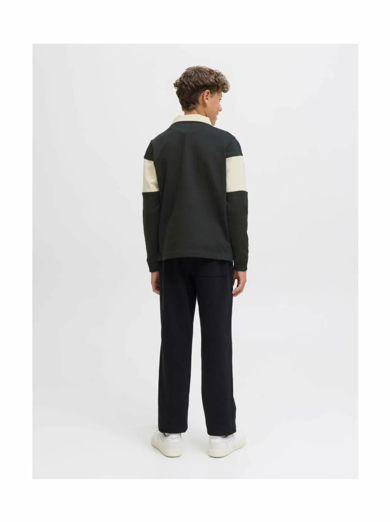 Pitkähihaiset Trikoopaidat|Pitkähihaiset Trikoopaidat<JACK & JONES junior JorNorrebro Blocking -paita BLACK