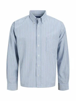 Paidat|Paidat<JACK & JONES junior JorTheo Boxy Oxford -kauluspaita CASHMERE BLUE STRIPES:STRIPES