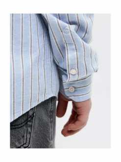 Paidat|Paidat<JACK & JONES junior JorTheo Boxy Oxford -kauluspaita CASHMERE BLUE STRIPES:STRIPES