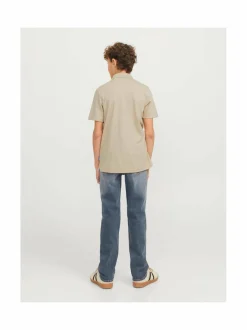 T-Paidat<JACK & JONES junior JprCcrodney-pikeepaita FIELDS OF RYE