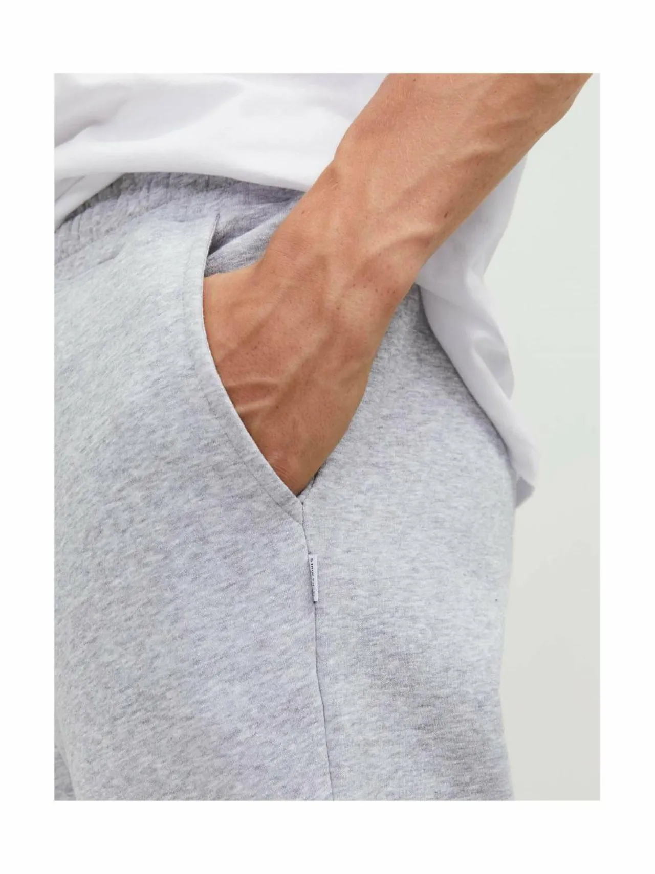 Housut<Jack & Jones JpstGordon JjBradley -collegehousut LIGHT GREY MELANGE