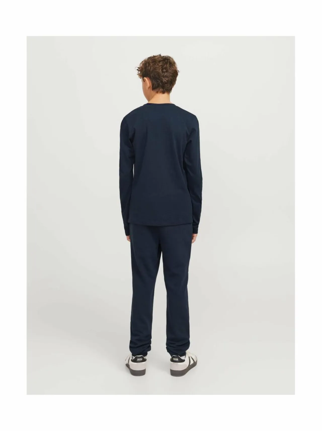Collegehousut & Leggingsit<JACK & JONES junior JpstGordon JJNewSoft -collegehousut NAVY BLAZER PRINT:TONAL