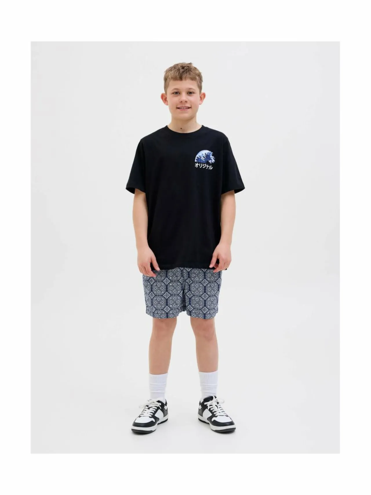 JACK & JONES junior JpstJaiden Seersucker -shortsit^ Shortsit|Shortsit