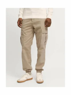 Housut<Jack & Jones JpstKane Jonnie Cuffed Cargo -housut CROCKERY