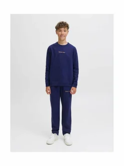 Housut & Jumpsuitit|Housut<JACK & JONES junior JpstKane Norrebro -collegehousut OCEAN CAVERN