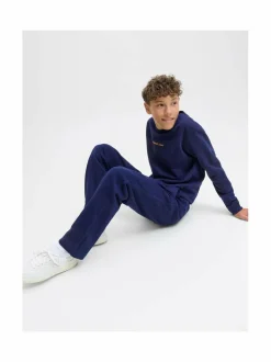 Housut & Jumpsuitit|Housut<JACK & JONES junior JpstKane Norrebro -collegehousut OCEAN CAVERN