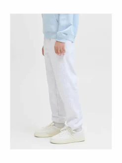 Housut & Jumpsuitit|Housut<JACK & JONES junior JpstKane Urban Edge -collegehousut WHITE MELANGE
