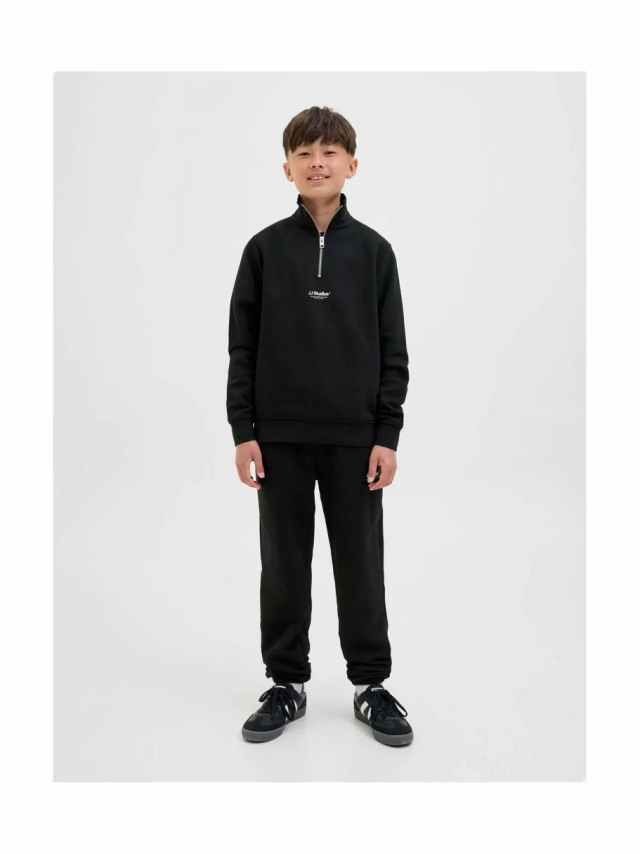 Housut & Jumpsuitit|Housut<JACK & JONES junior JpstKane-collegehousut BLACK