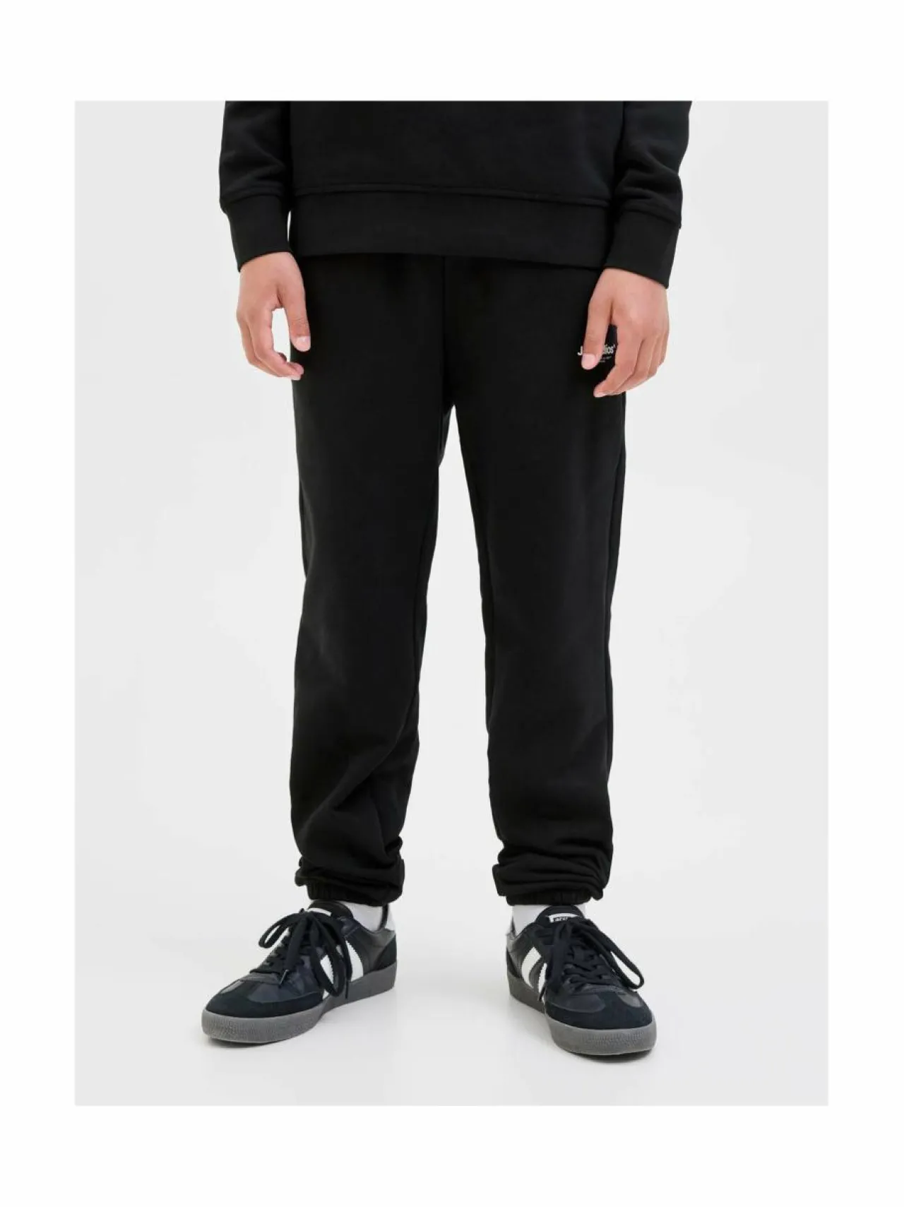 Housut & Jumpsuitit|Housut<JACK & JONES junior JpstKane-collegehousut BLACK