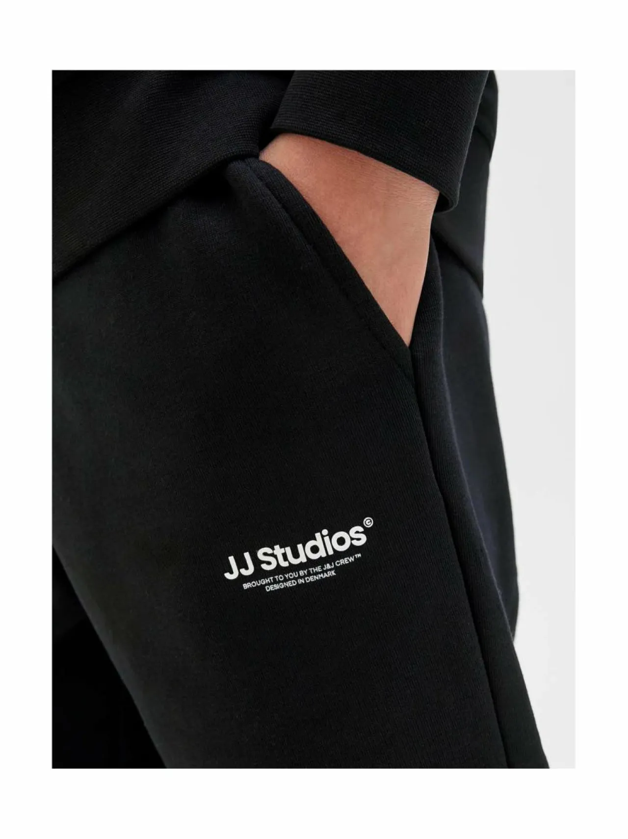 Housut & Jumpsuitit|Housut<JACK & JONES junior JpstKane-collegehousut BLACK