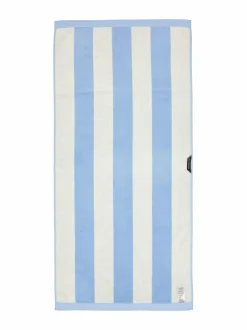 Kylpyhuonetekstiilit<Marimekko Juhlaraita-pyyhe 510 LIGHT BLUE, WHITE