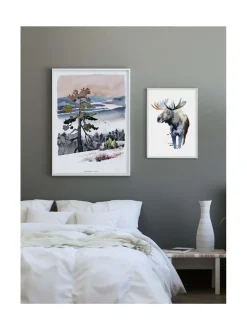 ESTER VISUAL Juliste Kuninkaanlaavu 50x70 cm^ Taulut & Julisteet
