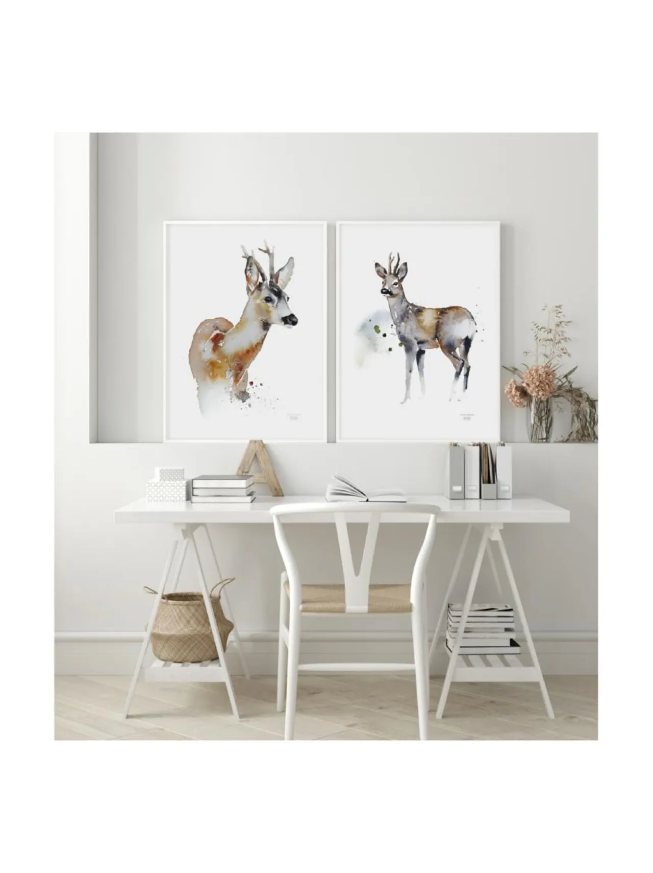 Taulut & Julisteet<ESTER VISUAL Juliste Metsäkauris 50x70 cm