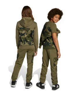 Housut|Housut & Jumpsuitit<adidas Sportswear Junior Camo 3 Stripes -reisitaskuhousut JN2218 OLISTR/BLACK