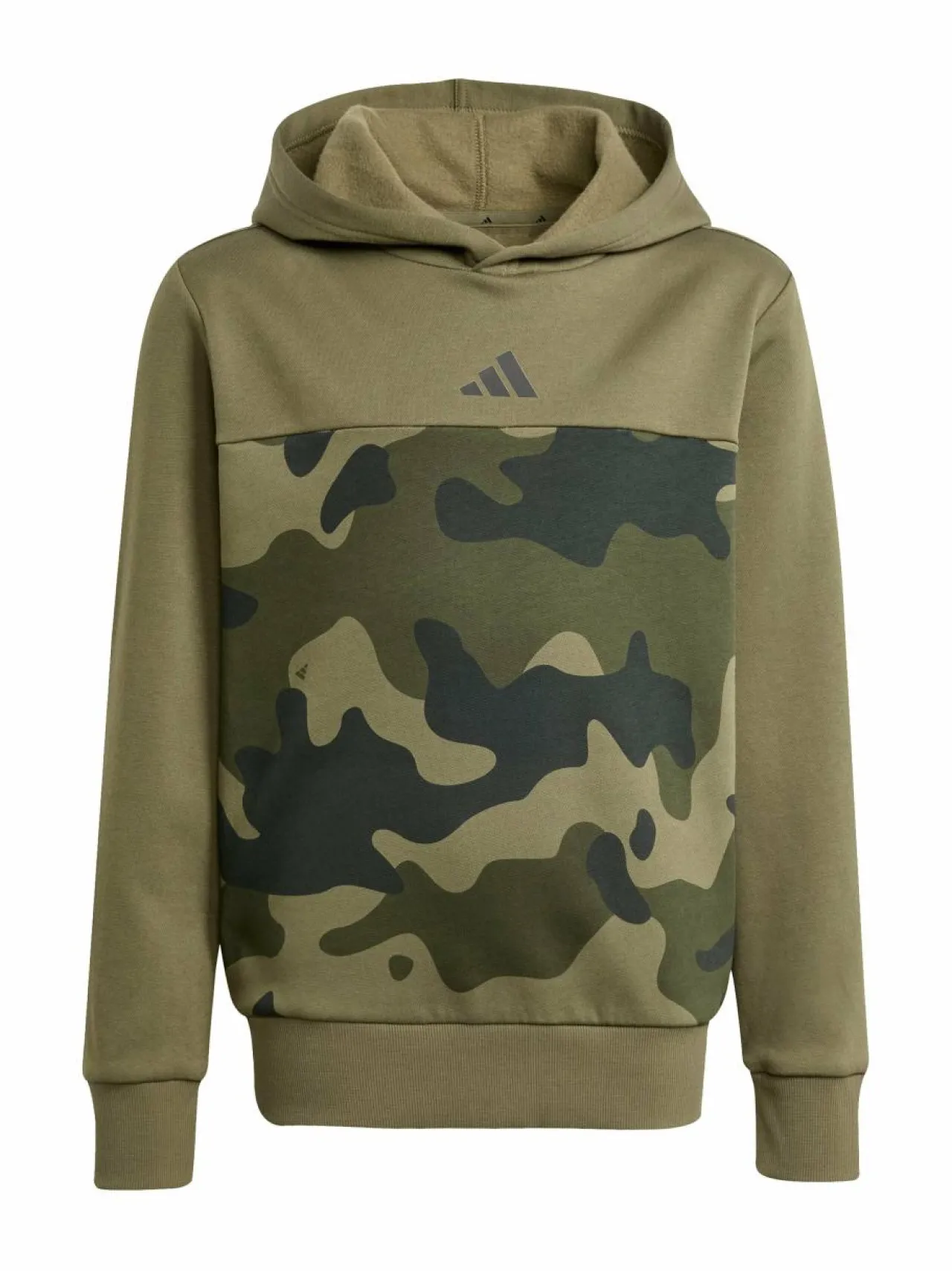 Colleget & Hupparit<adidas Sportswear Junior Camo -huppari JW2467 OLISTR/BLACK