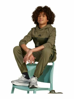 Colleget & Hupparit<adidas Sportswear Junior Camo -huppari JW2467 OLISTR/BLACK