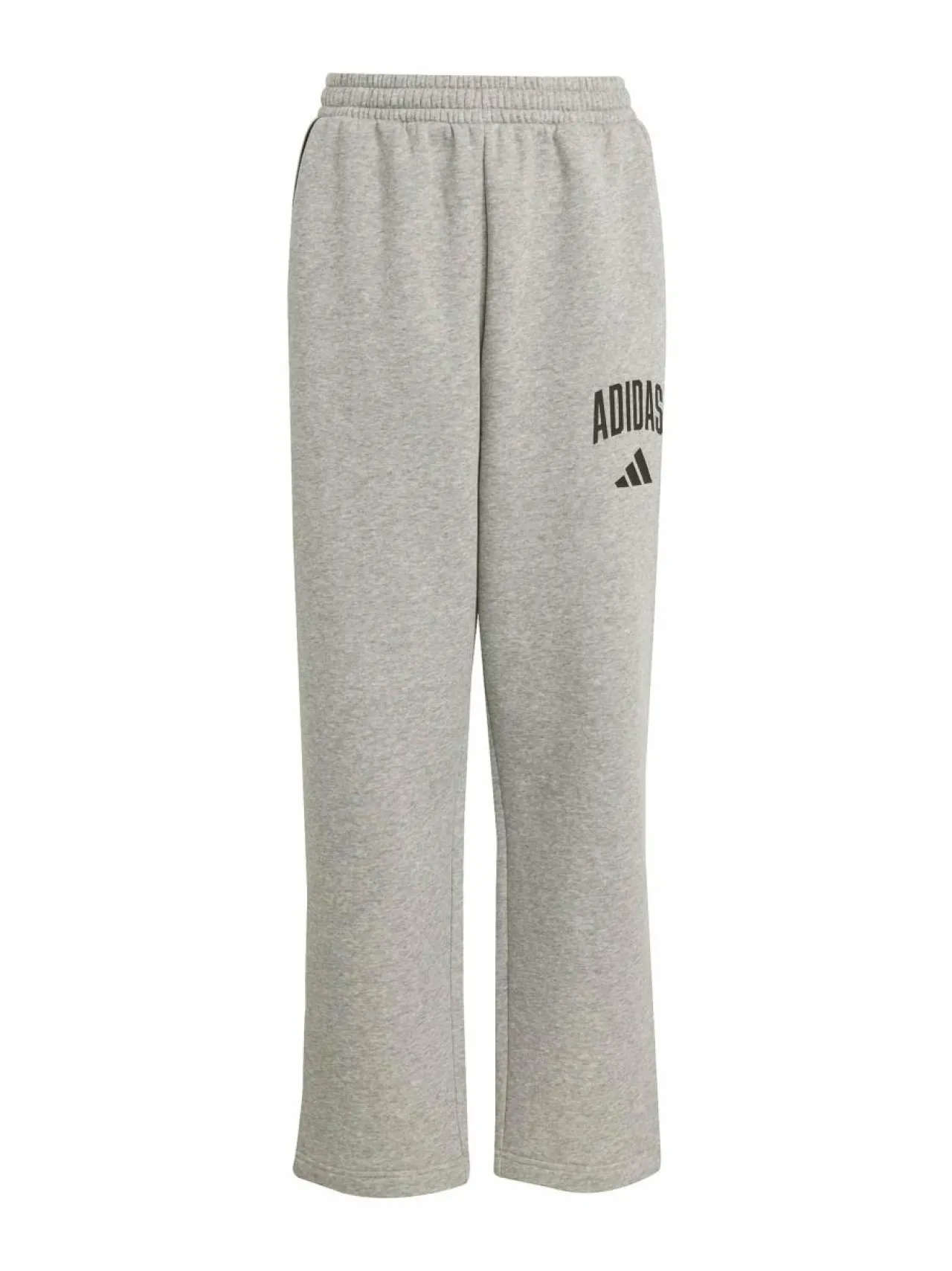 Housut & Jumpsuitit<adidas Sportswear Junior Fleece -collegehousut JW2386 MGREYH/BLACK
