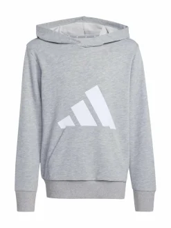 Colleget & Hupparit<adidas Sportswear Junior Logo BL FT HD 280 -huppari JV9900 MGREYH/WHITE