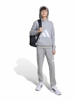 Colleget & Hupparit<adidas Sportswear Junior Logo BL FT HD 280 -huppari JV9900 MGREYH/WHITE