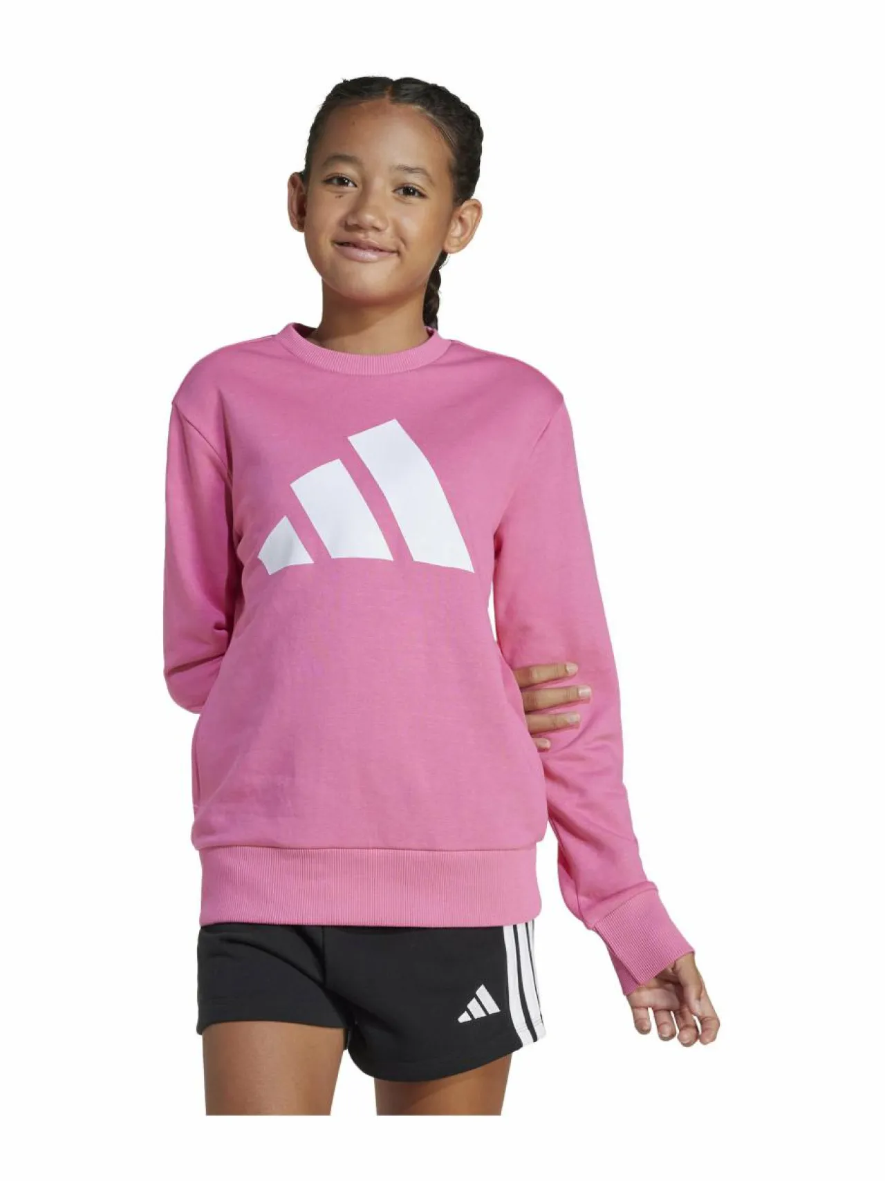 Colleget & Hupparit|Colleget & Hupparit<adidas Sportswear Junior Logo -collegepaita JE1390 PNKFUS/WHITE