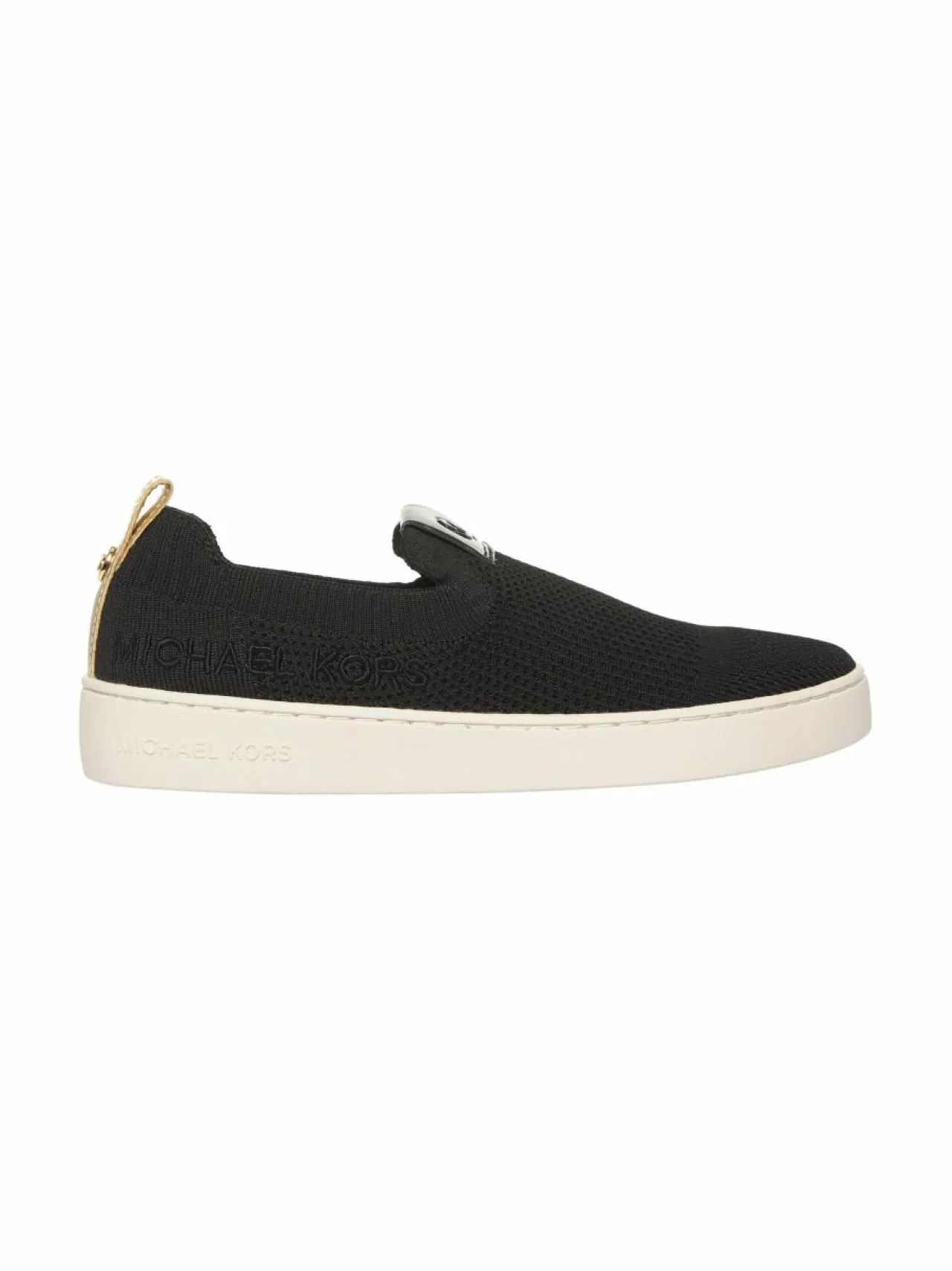 Urheilujalkineet|Tennarit & Sneakerit<Michael Michael Kors Juno Knit Slip On -tennarit 001 BLACK