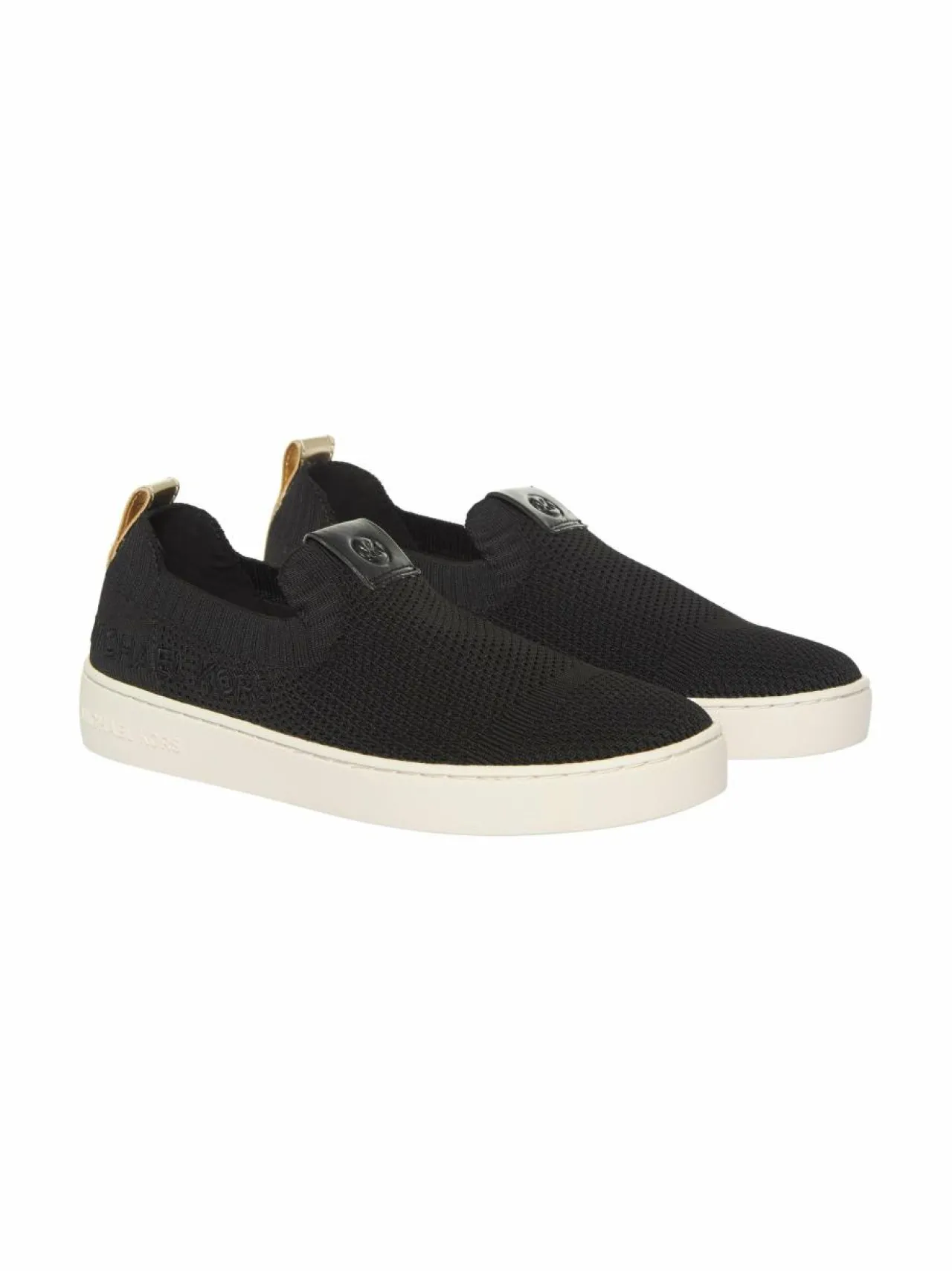 Urheilujalkineet|Tennarit & Sneakerit<Michael Michael Kors Juno Knit Slip On -tennarit 001 BLACK