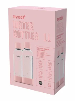 Muut Keittiölaitteet<Mysoda Juomapullo 1 L, 2-pack PINK