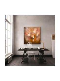 Taulut & Julisteet<Pia Rydman Art Jupiter, öljyvärimaalaus, 90x90 cm