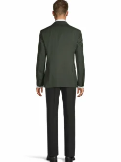 Bleiserit<Tiger of Sweden Justins-villasekoitebleiseri 4CC OLIVE EXTREME