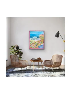 Taulut & Julisteet<Pia Rydman Art Kaisaniemen keidas, 100x80 akryylimaalaus, Pia Rydman