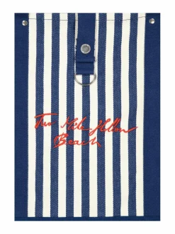 Käsilaukut<Lexington Kalanruotokankainen rantalaukku 596 DK BLUE/WHITE STRIPE