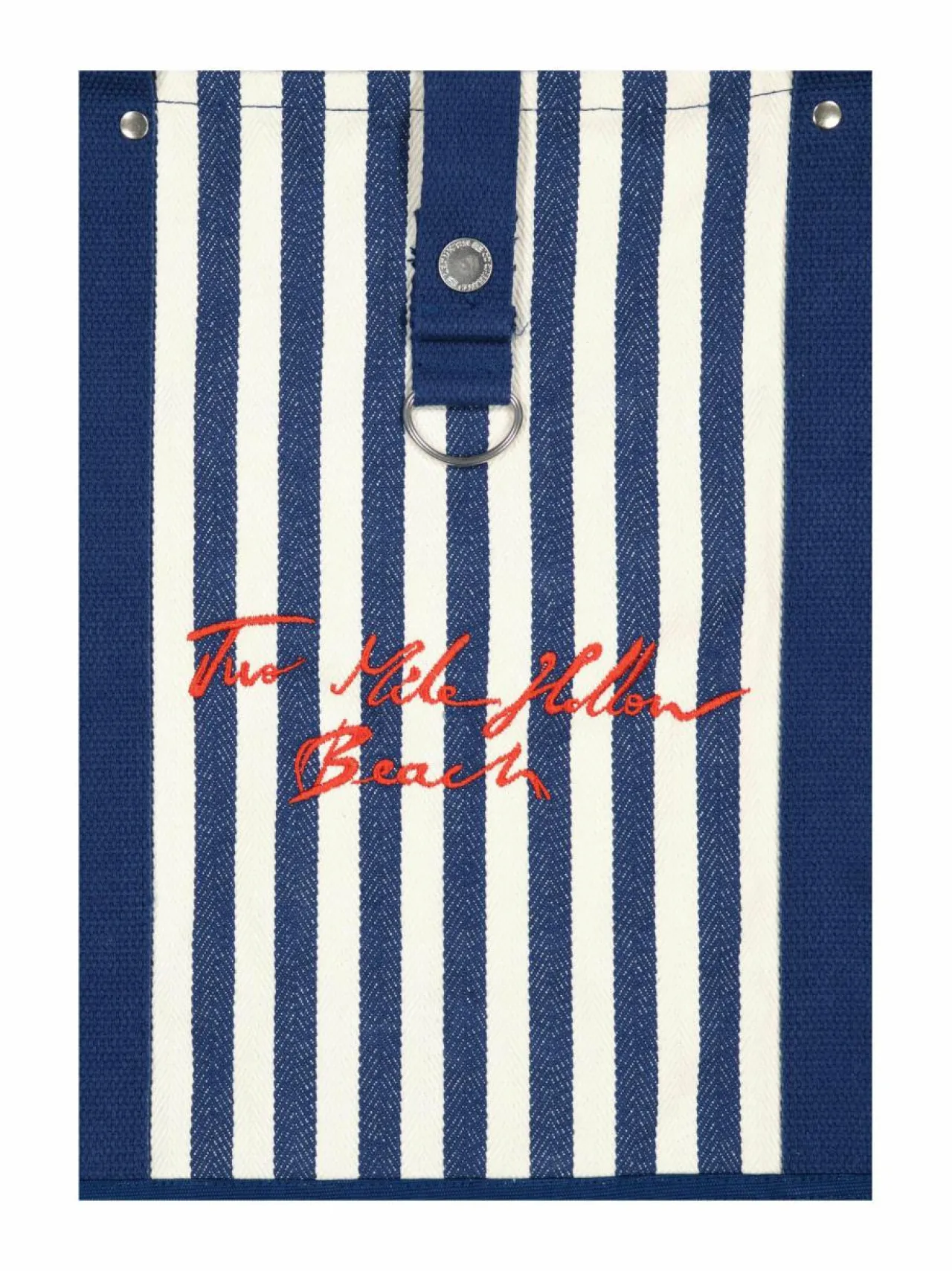 Käsilaukut<Lexington Kalanruotokankainen rantalaukku 596 DK BLUE/WHITE STRIPE