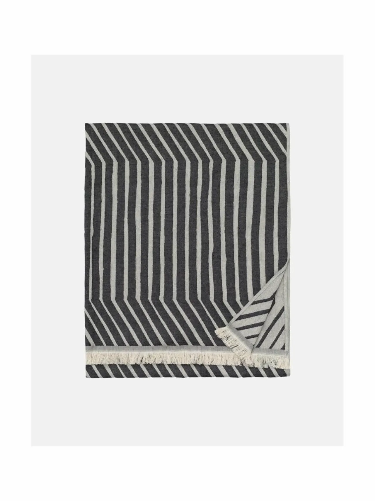 Kylpyhuonetekstiilit<Marimekko Kalasääski-pyyhe 190 OFF-WHITE, CHARCOAL