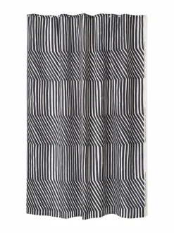 Kylpyhuonetekstiilit<Marimekko Kalasääski-suihkuverho 190 OFF-WHITE, CHARCOAL
