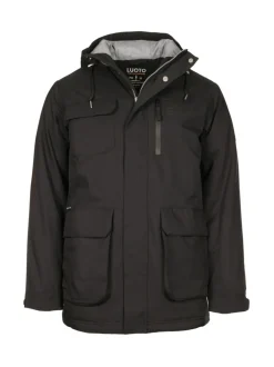 Urheilutakit<Luoto KALLIO Miesten tekninen parka BLACK