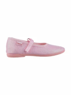 Kangaskengät<CIENTA Kangasballerinat 08303 ROSA